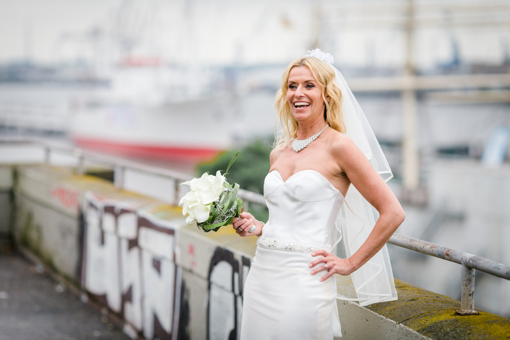 Hochzeitsfotograf in der St. Gertrud-Kirche in Barmbek und Hotel Hafen Hamburg